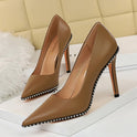 Thin women's high heel shoes