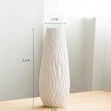 Floor-standing ceramic vase