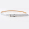 Thin Belt Fashion Belt Small Steel Buckle Belt