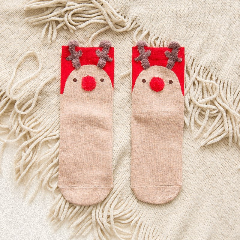 Christmas Cotton Socks For Red Lovers In This Year