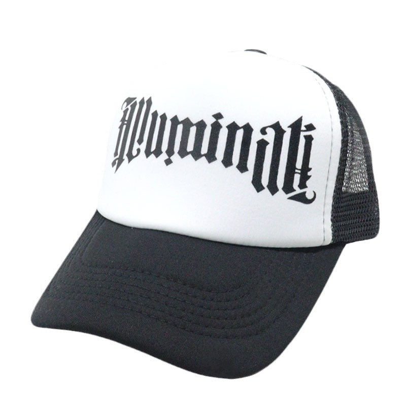 Summer Letter Printing Sunshade Baseball Cap