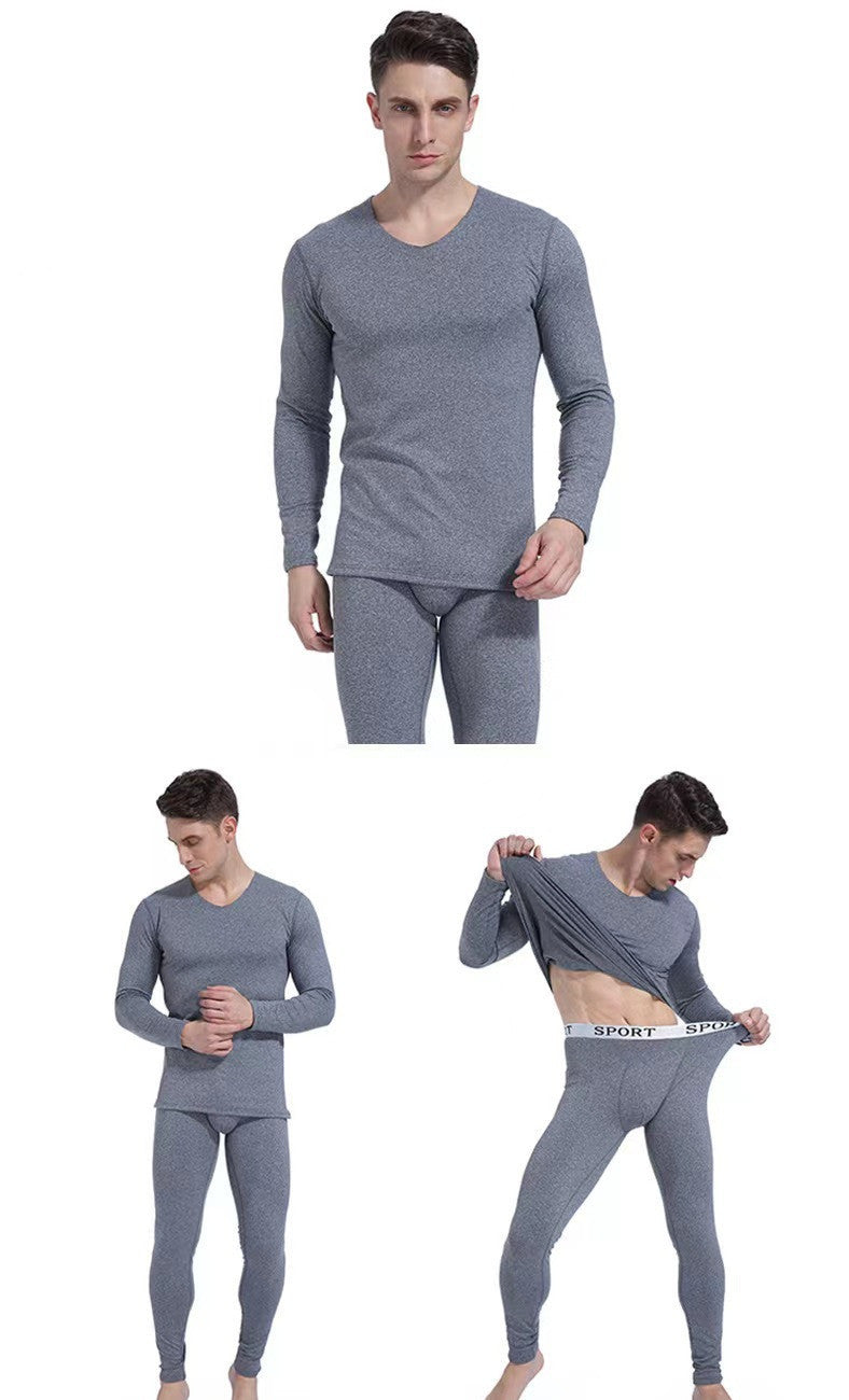 Autumn And Winter New Men's Thermal Underwear Suit