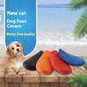 Rubber Foot Strap Waterproof Shoe Cover Pet Boots