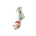 Christmas Tree Old Man David's Deer Snowman Socks Female