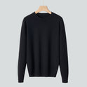 New Inner Wear Base Men's Knitted Round Neck Sweater Men