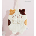 Hand Towel Hanging Cute Kitten Absorbent Lint-free Household Kitchen