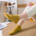 Heart embroidery sock sock casual cotton socks woman