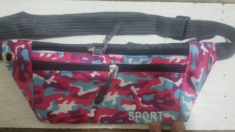 Fashionable Camouflage Print Waterproof Sports Fanny Pack