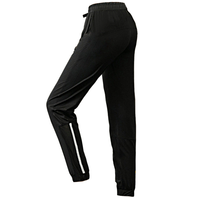 Night running pace yoga gym 9-point pants