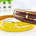 Ms. Taobao explosion special offer micro belts candy pin buckle all-match multicolor optional Korean dress pants female