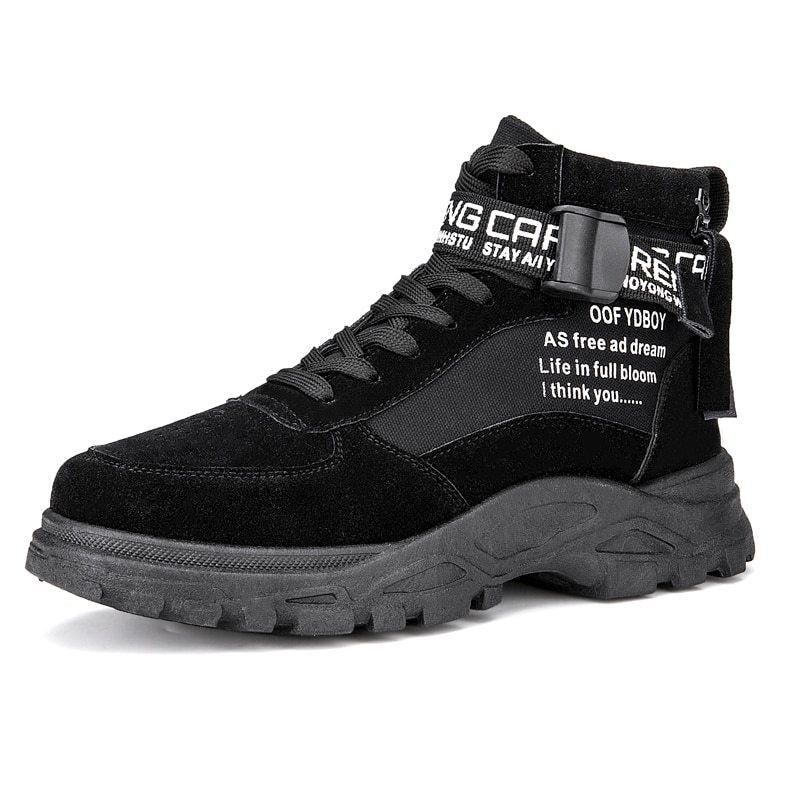 Martin boots lace-up high-top sneakers