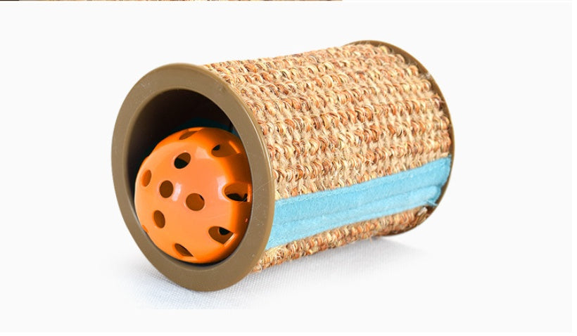 Claw Grinding Wear-resistant Sisal Roller Bell Ball Creative Puzzle