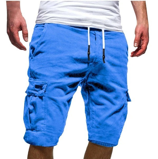 Men's casual multi-pocket men's pants