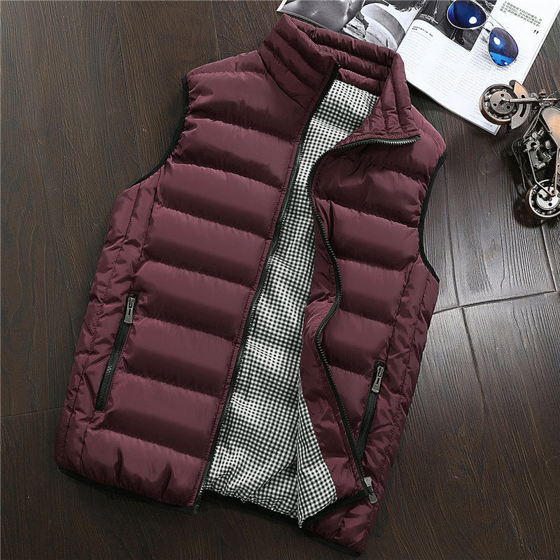 Down cotton vest