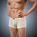 Thin Ice Silk Low Waist Men's Thin Large Boxer Underwear