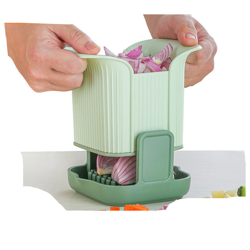 Multifunctional Vegetable Chopper French Fries Cutter Household Hand Pressure Onion Dicer Cucumber Potato Slicer Kitchen Tools