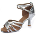 Indoor Satin Latin Dance Shoes