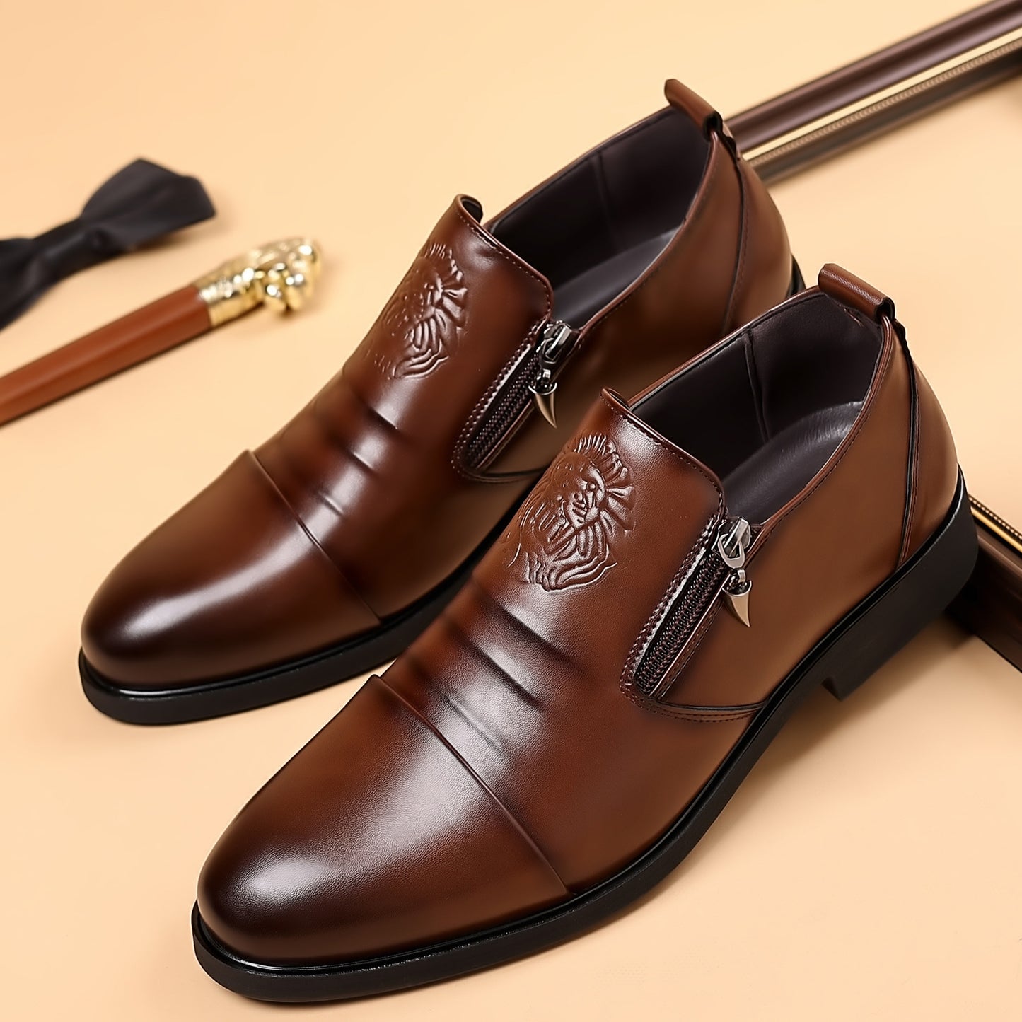 Men's Three-joint Casual Leather Shoes