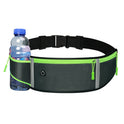 Sports Waist Bag With Pocket Light Slim Zip Running Belt