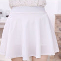 Spring and summer new Korean version of the high waist pettiskirt sun skirt anti-light safety half-length skirt explosion