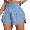 Women's Casual Elastic Loose High Waist Sports Shorts