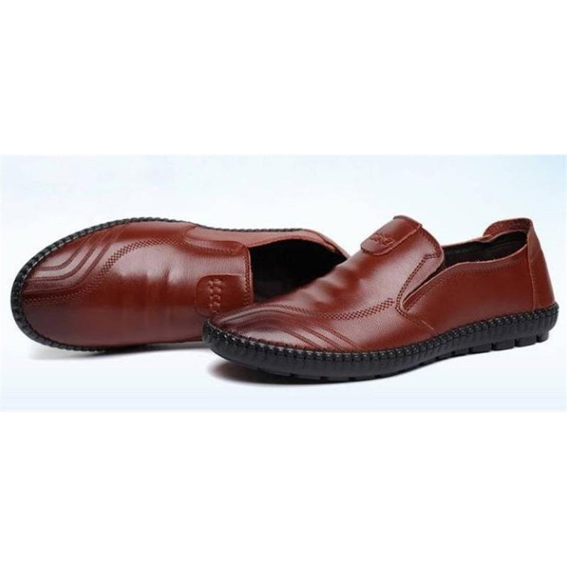 Men's Slip-On Lazy Casual Pu Leather Shoes