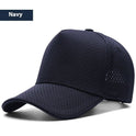 Full Mesh Breathable High Crown Baseball Cap