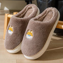 Autumn And Winter Home Indoor Outdoor Keep Warm Lightweight Platform Cute Cotton Slippers