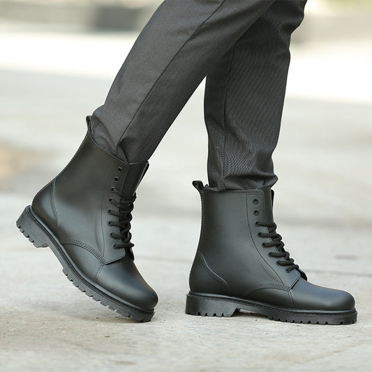 Men's Casual Short Non-slip Wear-resistant Rain Boots