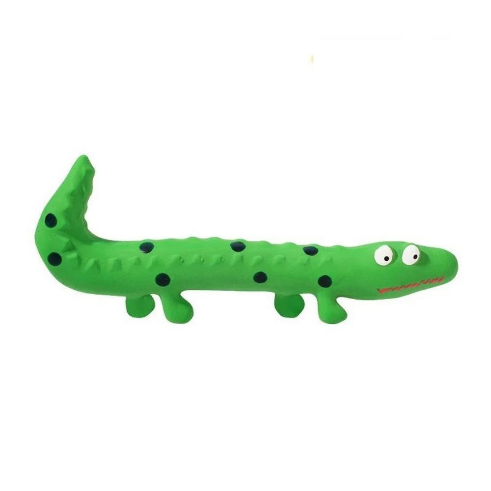 Dog Chew Toy Latex Lizard Squeaky Pet Toys For Small Medium Dogs Interactive Funny Dog Sounding Training Toy Pet Supplies