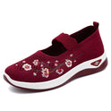 Fashion Embroidery Women's Breathable Casual Shoes