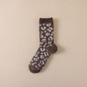 Autumn And Winter Ins Tide Mid-calf Thick Needle Double Needle Women's Socks