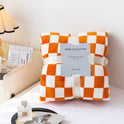 Checkerboard Facecloth Printed Blanket