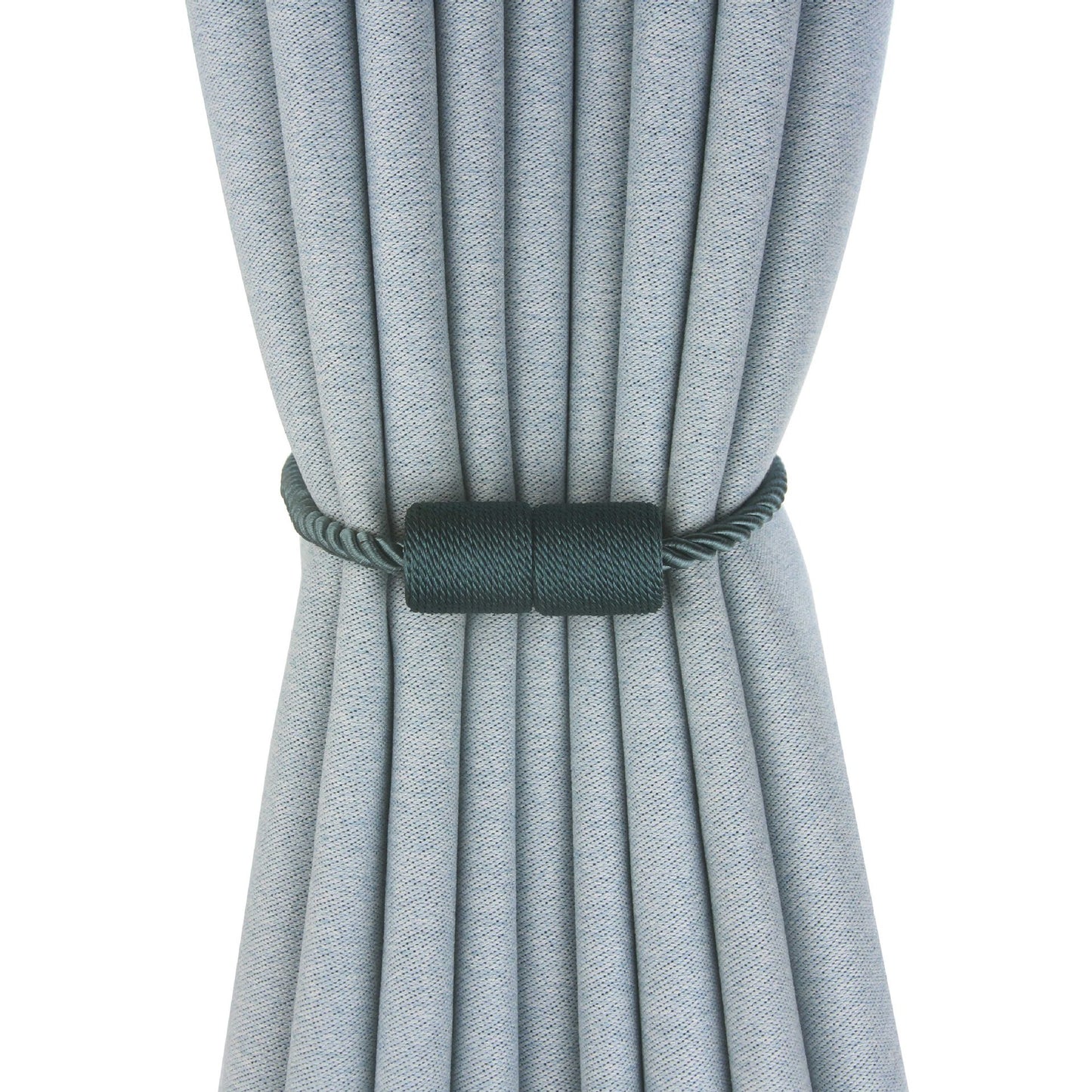 Cylindrical Curtain Bandage Magnetic Buckle Installation-free