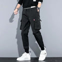 Ice Silk Spring And Summer Men's Casual Pants Men's Sports Overalls