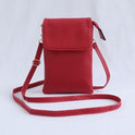 Retro Mini Multi-compartment Mobile Phone Shoulder Messenger Bag