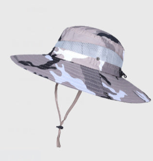 Outdoor Casual Mesh Breathable Bucket Hat