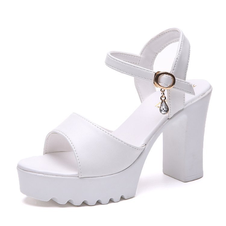 Women's Summer High Heel Chunky Heel Platform Platform Sandals