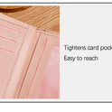 Women's Wallet Classic Style Embroidery Thread Multi-card-slot Coin Purse Women