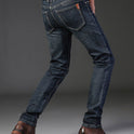 Straight Stretch Slim Fit Casual Men's Trousers