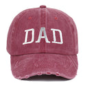 Personalized Embroidered Washed-out Vintage Distressed Baseball Hat