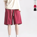 Summer Simplicity Solid Color Casual Shorts