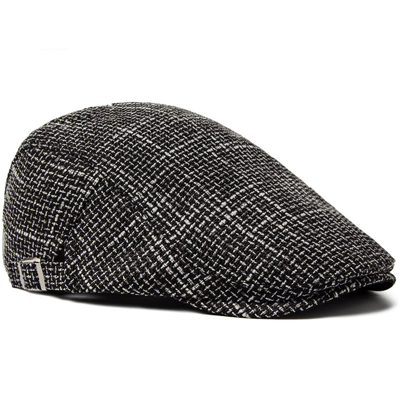 Men's Breathable Retro Casual Cotton And Linen Beret