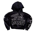 European And American High Street Dark Style Letter Print Hoodie