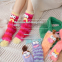 Plush Funny Floor Thick Thermal Middle Tube Socks