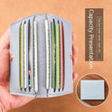 Women's Card Holder Ultra-thin Compact Bank ID Card Holder