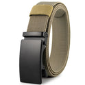 Men's Outdoor Sports Nylon Automatic Buckle Belt