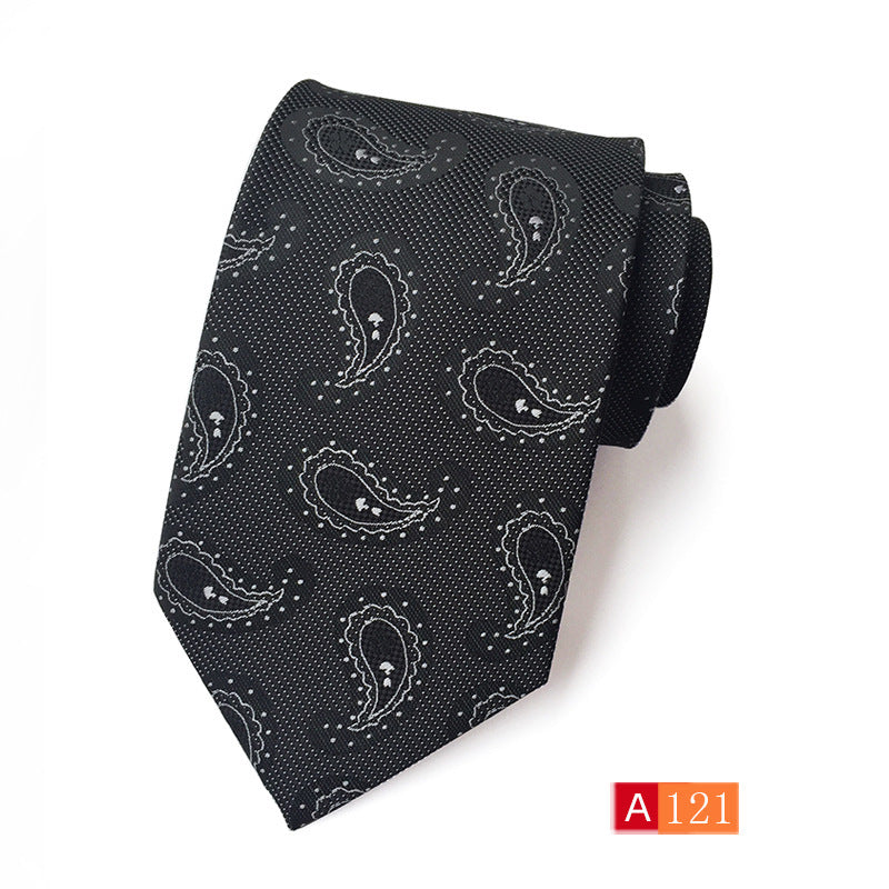 Men's Casual Formal Wear Polyester Jacquard Tie