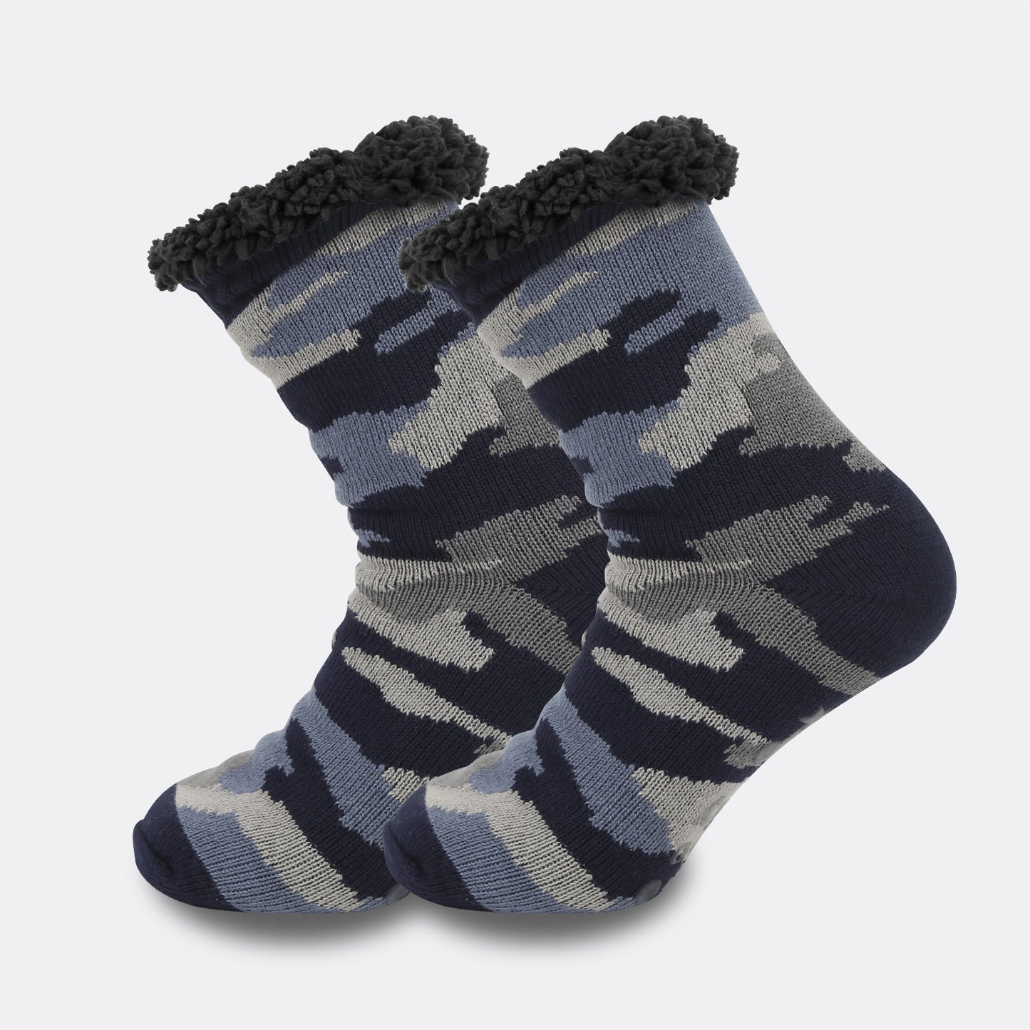 Ethnic Style Men's Thickened Warm Non-slip Room Socks