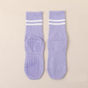 Non-slip Toe Mid-calf Length Two-bar Socks